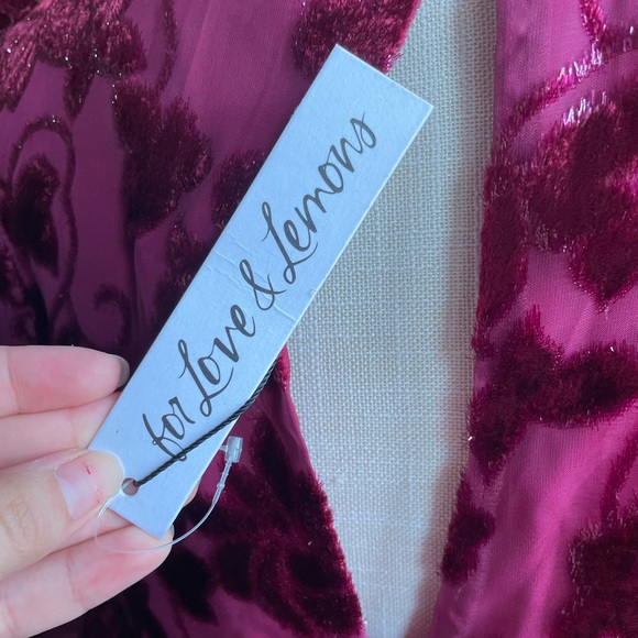 NWT For Love and Lemons Penelope Mini Dress - Medium - Picture 12 of 16